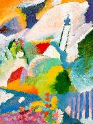 Wassily Kandinsky Church in Marnau oil